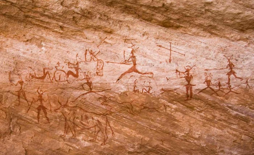 Cave painting